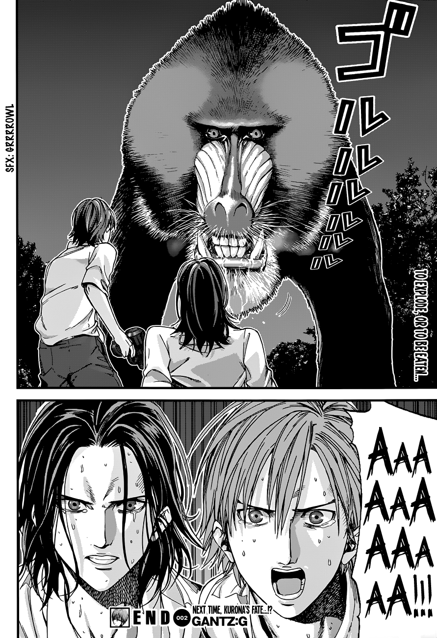 Gantz:G Chapter 2 page 28 - Chapter 2: At the Zoo