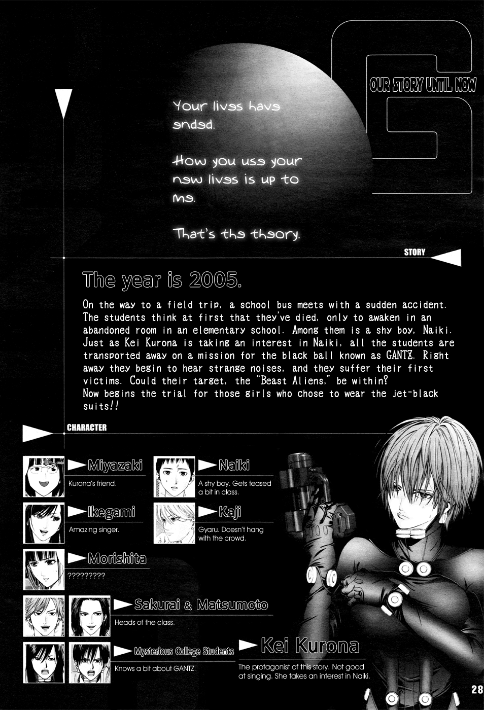 Gantz:G Chapter 3 page 1 - Chapter 3: Unknown Animals