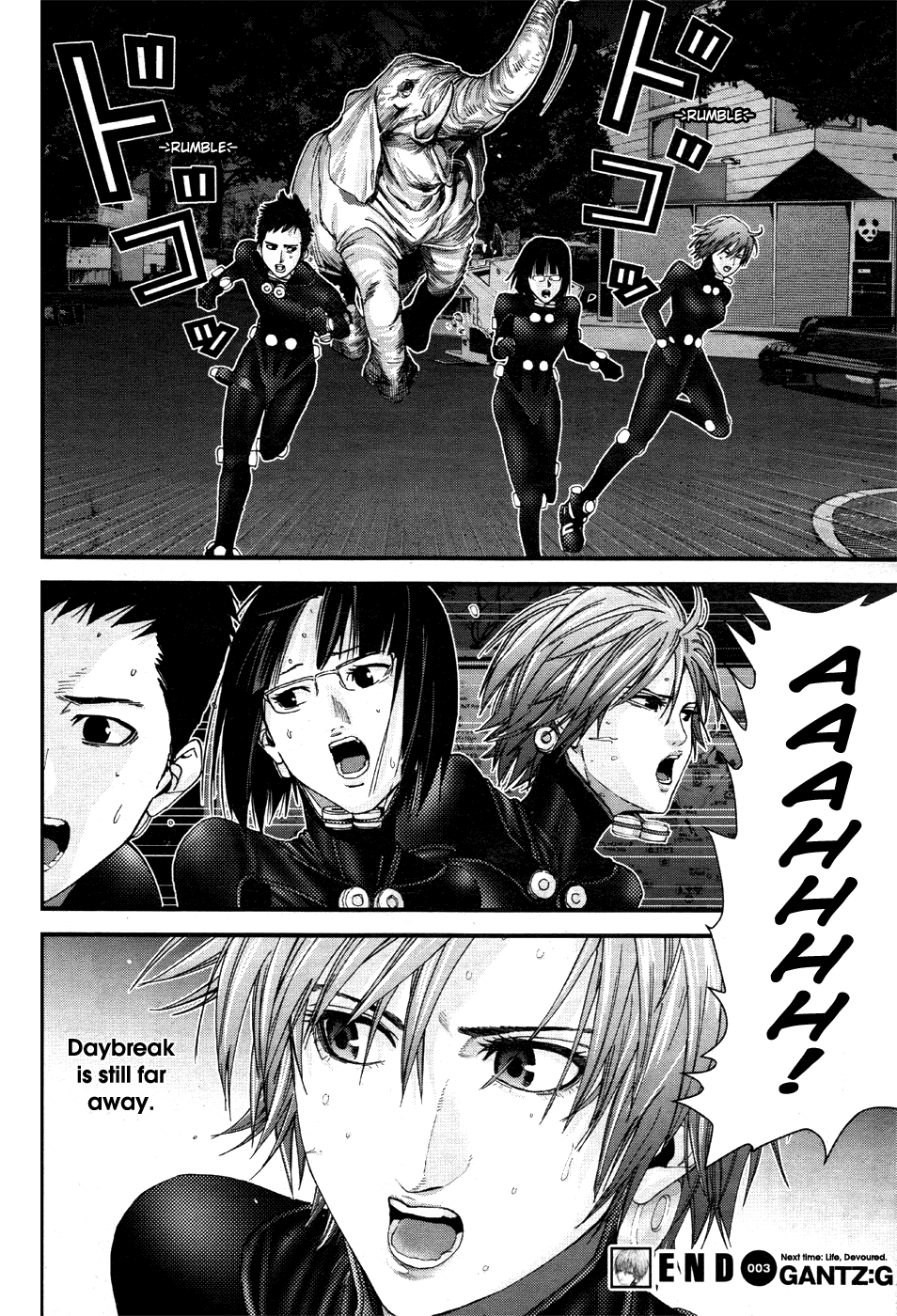 Gantz:G Chapter 3 page 28 - Chapter 3: Unknown Animals
