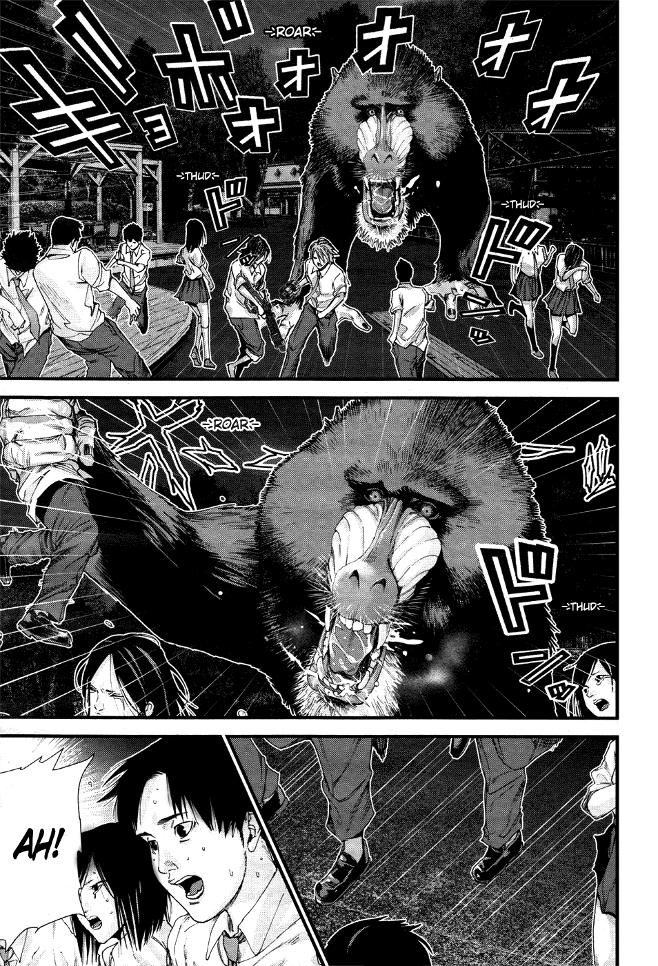 Gantz:G Chapter 3 page 5 - Chapter 3: Unknown Animals