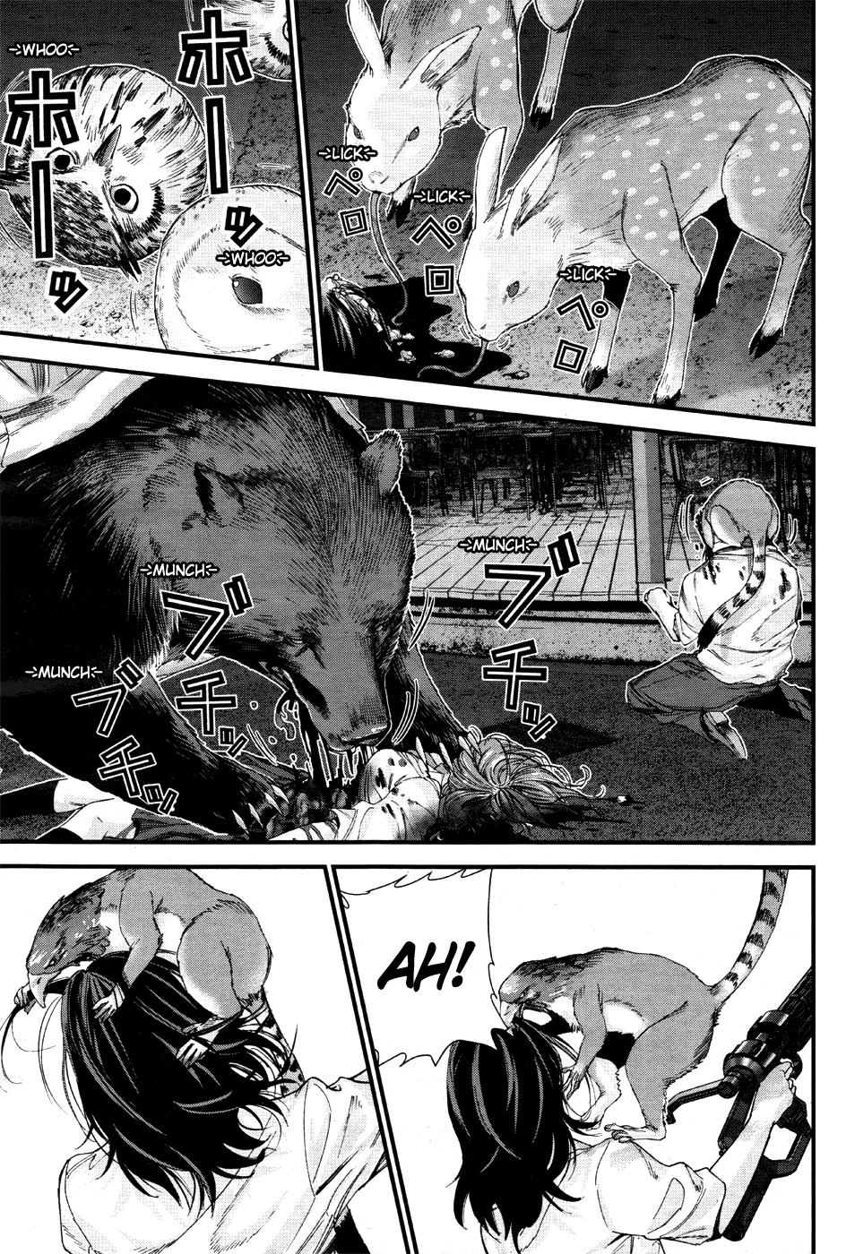 Gantz:G Chapter 3 page 9 - Chapter 3: Unknown Animals