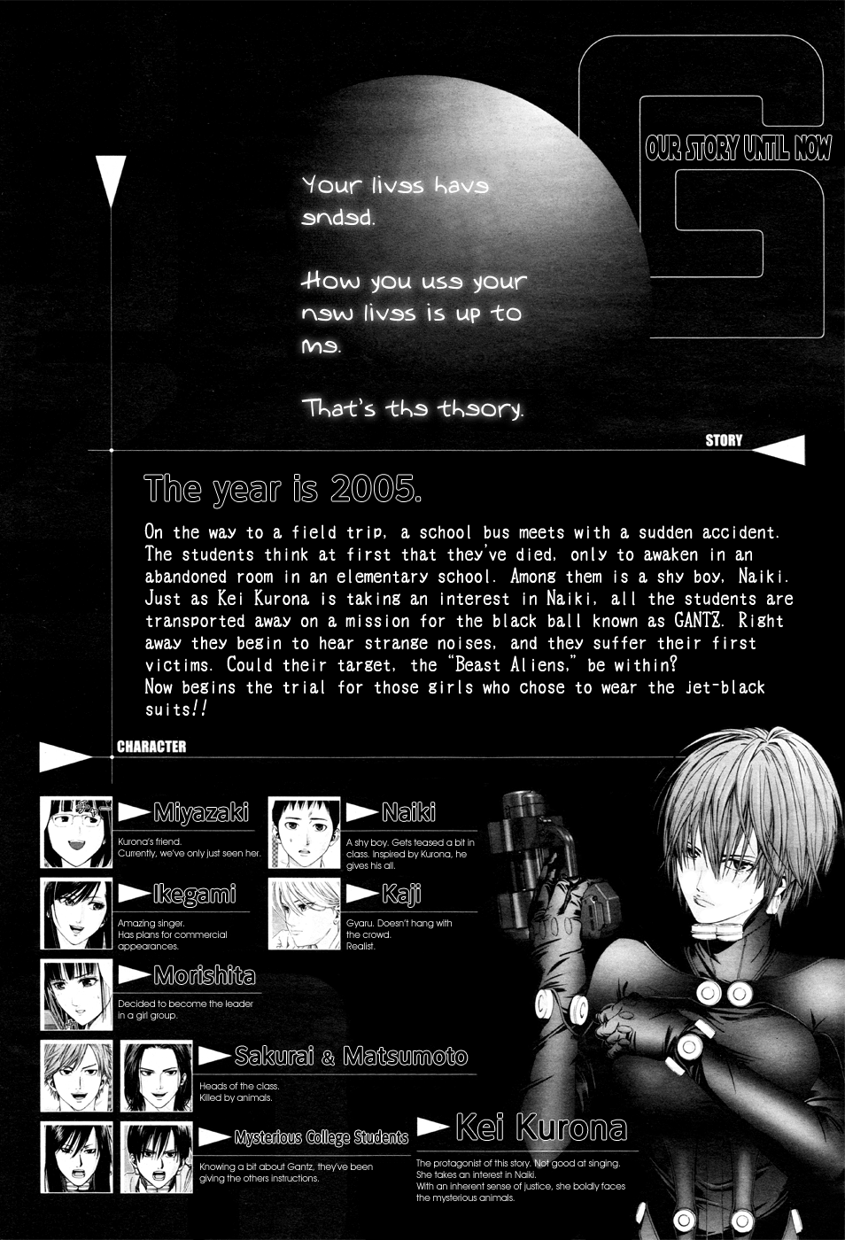 Gantz:G Chapter 5 page 1 - Chapter 5: Beast Alien