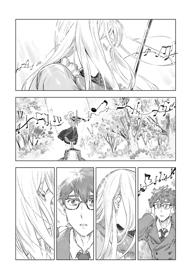 Garden in Bloom Through Prism Chapter 4 page 14 - Chapter 4: Millefeuille no Hibi