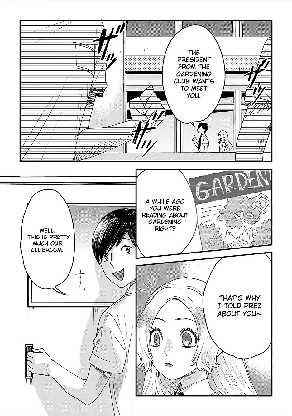Garden of Smattering Chapter 3 page 3 - Chapter 3: Who is the girl?