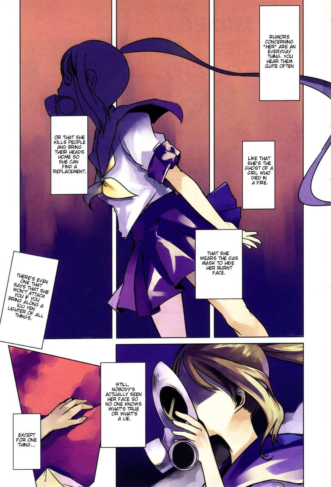 Gas Mask Girl Chapter 1 page 3 - Chapter 1