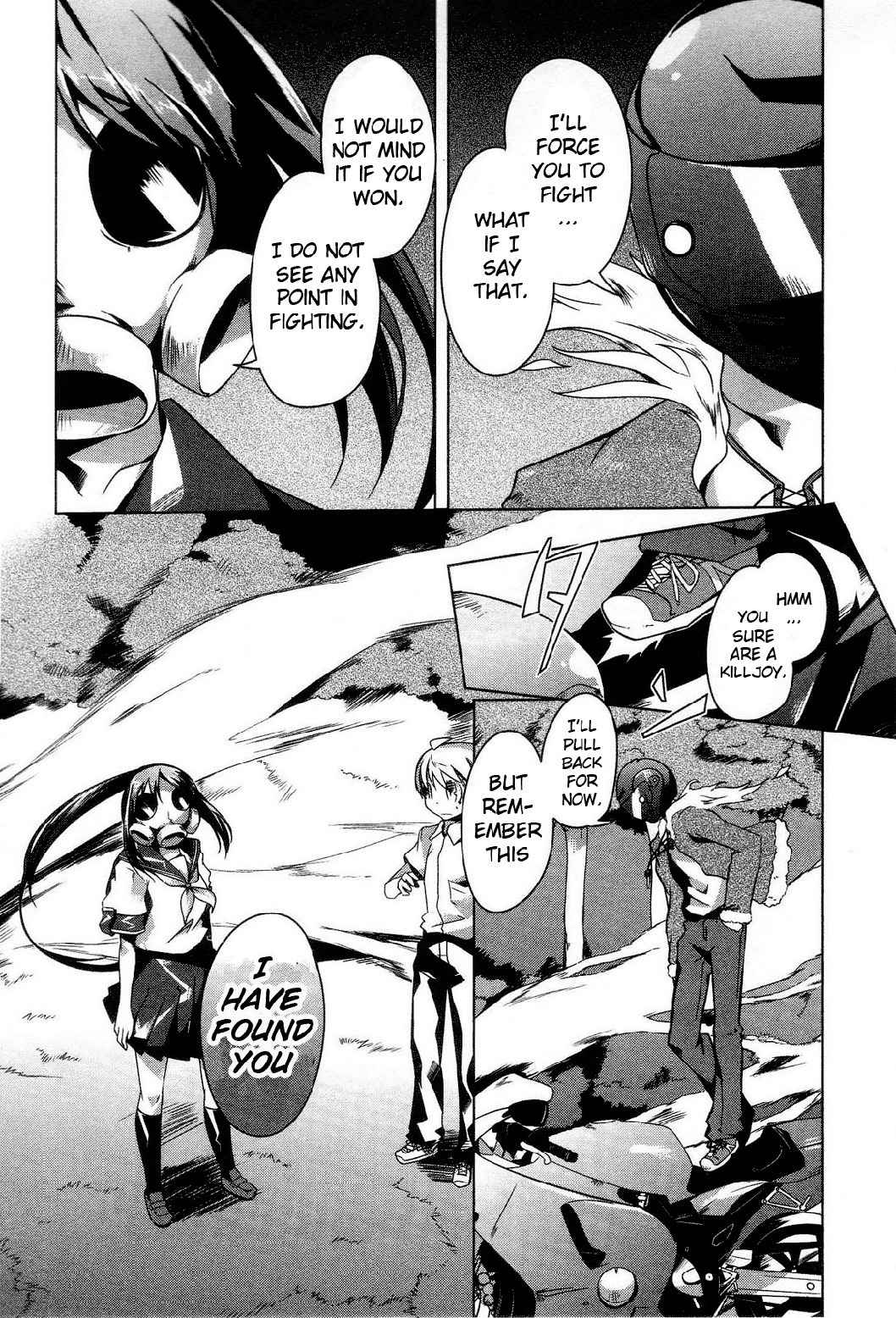 Gas Mask Girl Chapter 3 page 3 - Chapter 3