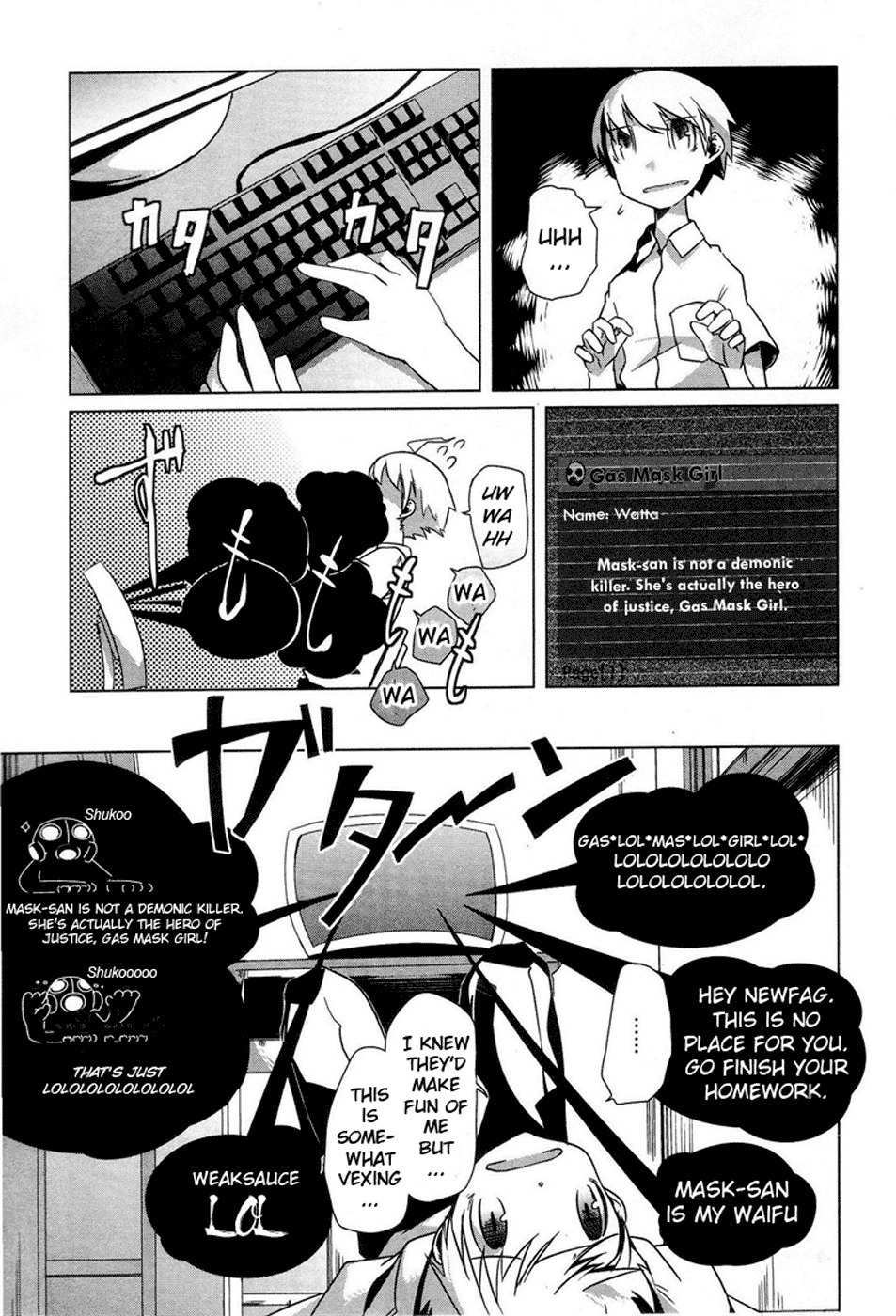 Gas Mask Girl Chapter 3 page 9 - Chapter 3