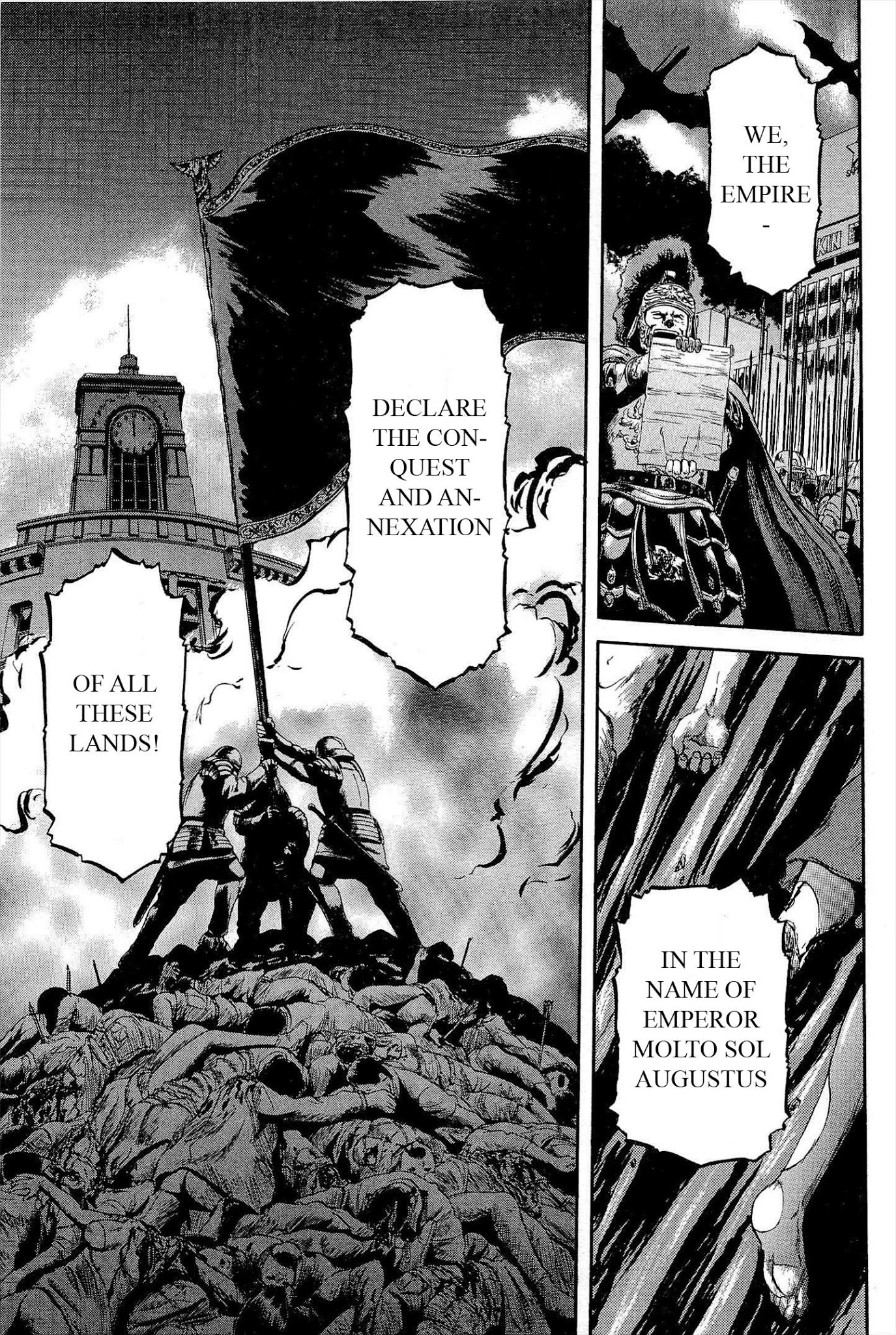Gate - Jietai Kare no Chi nite, Kaku Tatakeri Chapter 1 page 20 - Chapter 1: Outbreak of an Inter-World War
