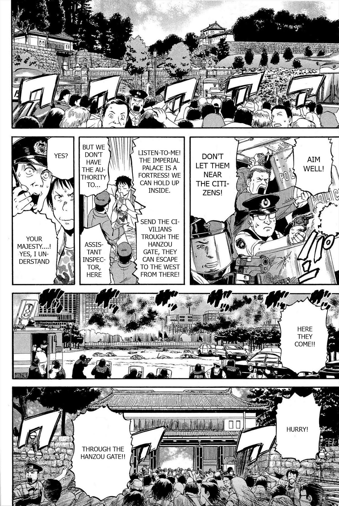 Gate - Jietai Kare no Chi nite, Kaku Tatakeri Chapter 1 page 23 - Chapter 1: Outbreak of an Inter-World War