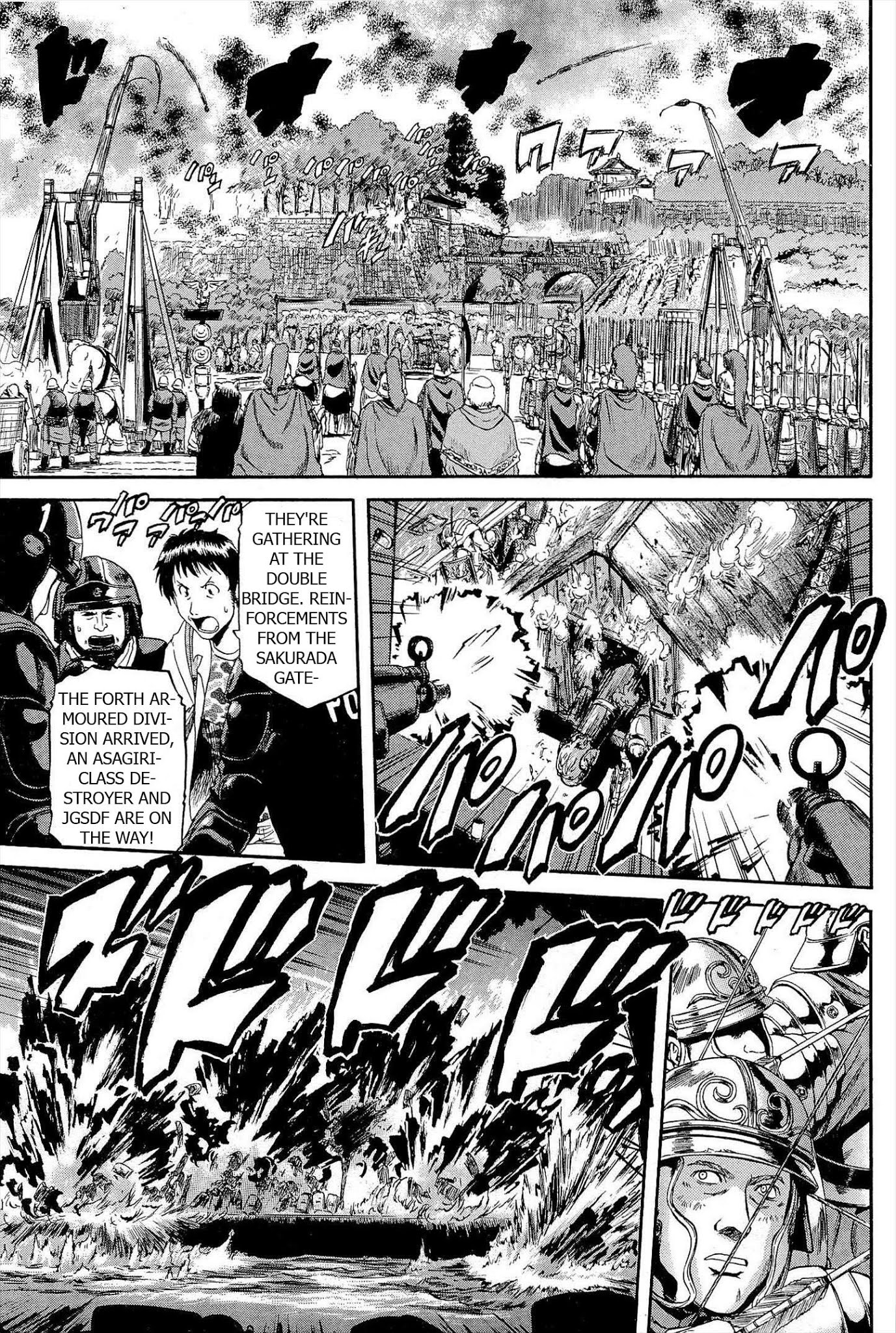 Gate - Jietai Kare no Chi nite, Kaku Tatakeri Chapter 1 page 24 - Chapter 1: Outbreak of an Inter-World War