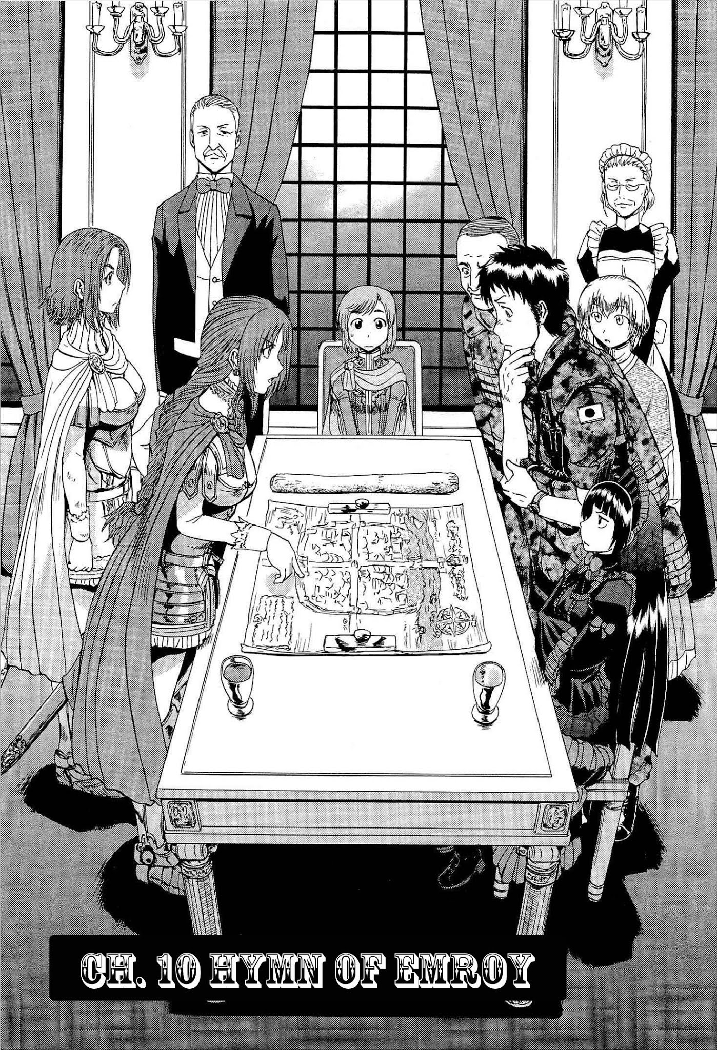 Gate - Jietai Kare no Chi nite, Kaku Tatakeri Chapter 10 page 11 - Chapter 10: Hymn of Emroy
