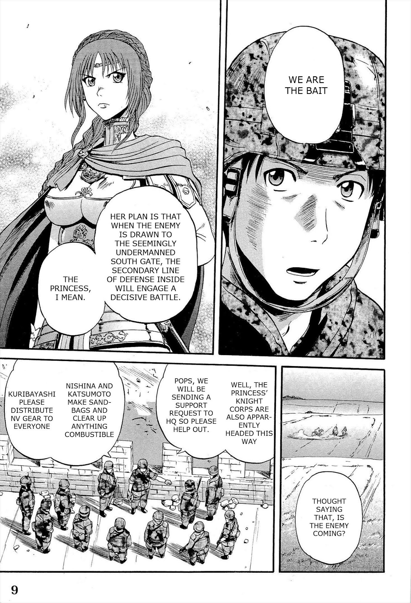 Gate - Jietai Kare no Chi nite, Kaku Tatakeri Chapter 10 page 15 - Chapter 10: Hymn of Emroy