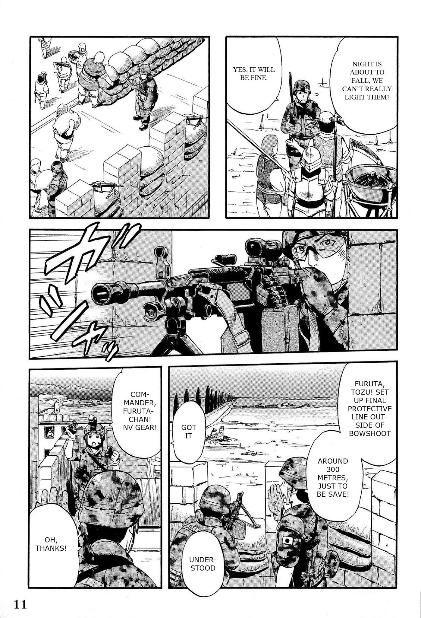Gate - Jietai Kare no Chi nite, Kaku Tatakeri Chapter 10 page 17 - Chapter 10: Hymn of Emroy