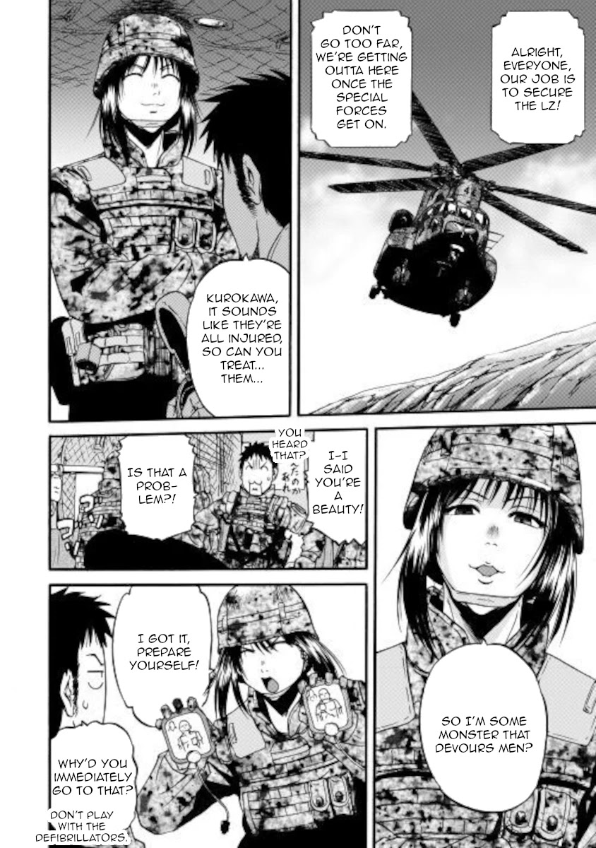 Gate - Jietai Kare no Chi nite, Kaku Tatakeri Chapter 101.1 page 10 - Chapter 101.1