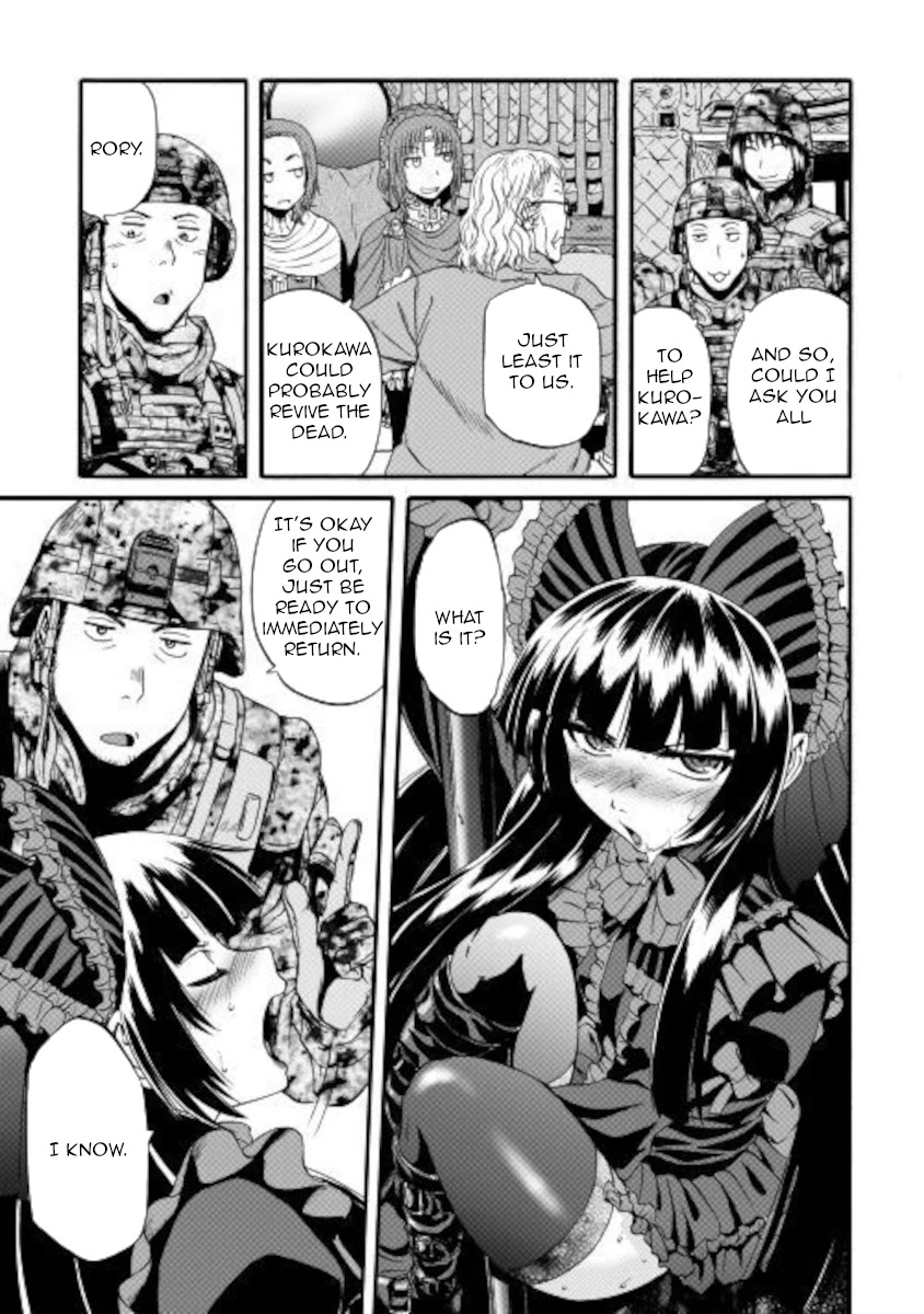 Gate - Jietai Kare no Chi nite, Kaku Tatakeri Chapter 101.1 page 11 - Chapter 101.1