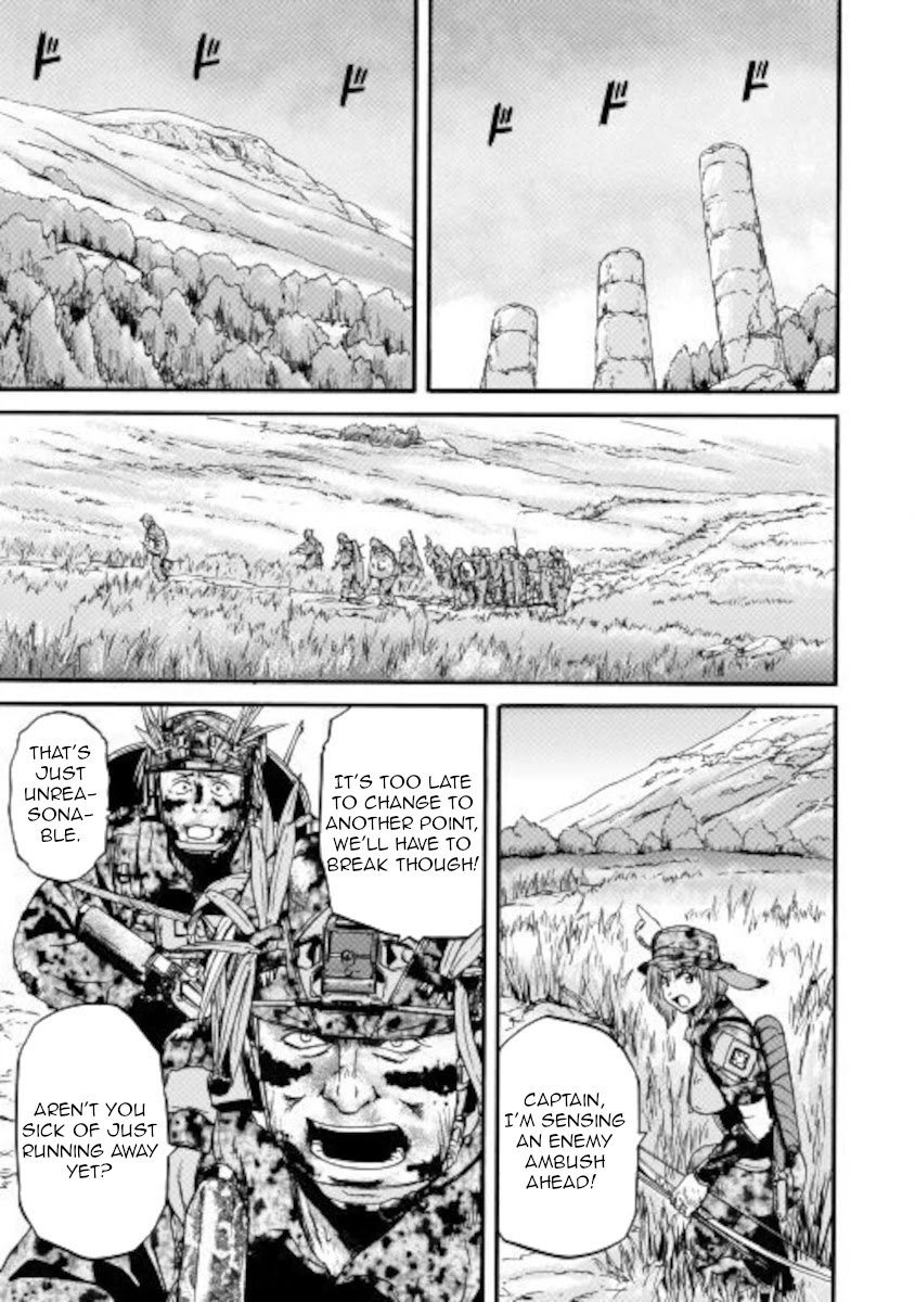 Gate - Jietai Kare no Chi nite, Kaku Tatakeri Chapter 101.1 page 13 - Chapter 101.1