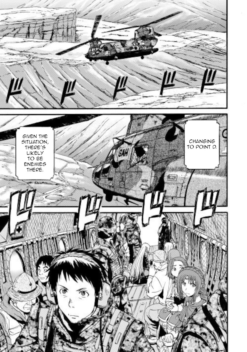 Gate - Jietai Kare no Chi nite, Kaku Tatakeri Chapter 101.1 page 5 - Chapter 101.1