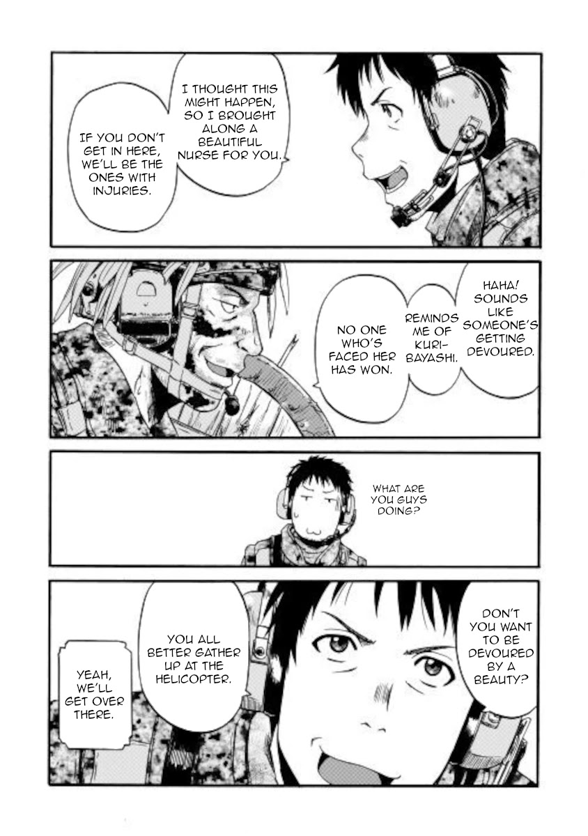 Gate - Jietai Kare no Chi nite, Kaku Tatakeri Chapter 101.1 page 9 - Chapter 101.1
