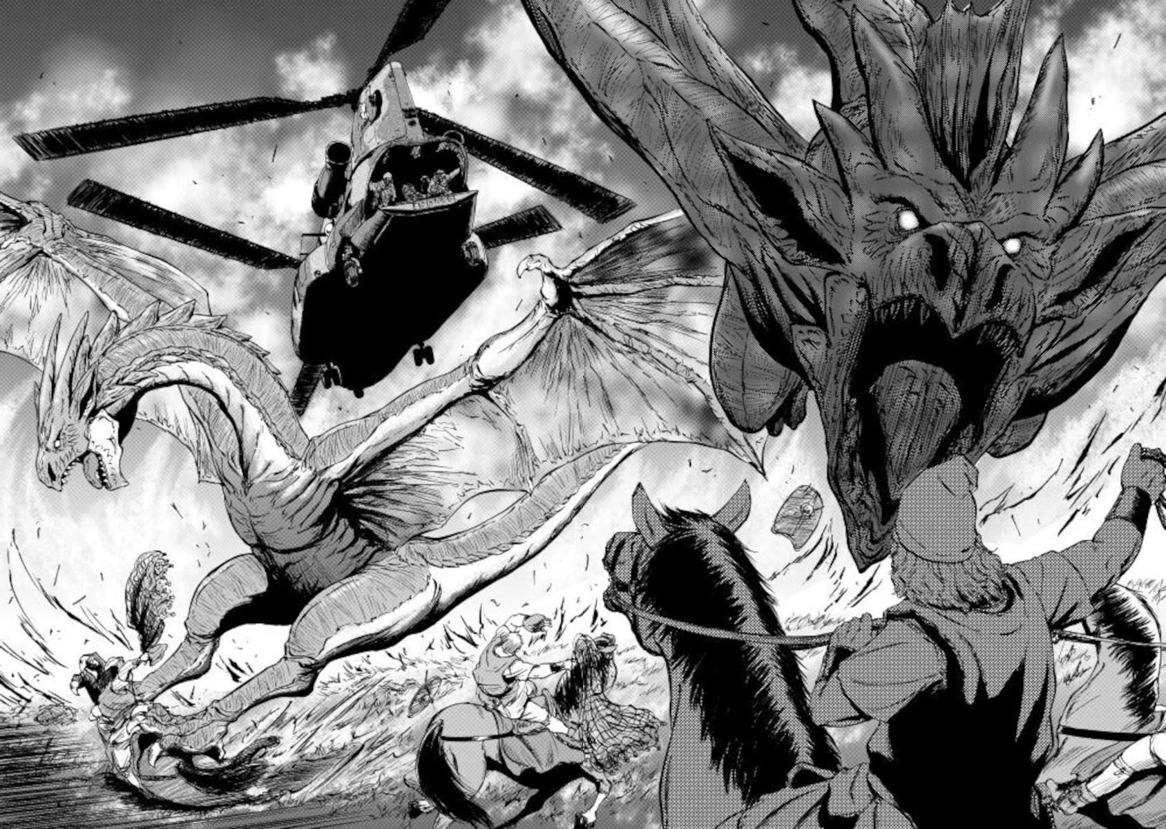 Gate - Jietai Kare no Chi nite, Kaku Tatakeri Chapter 101.2 page 11 - Chapter 101.2
