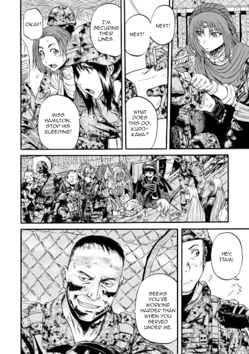 Gate - Jietai Kare no Chi nite, Kaku Tatakeri Chapter 101.2 page 14 - Chapter 101.2