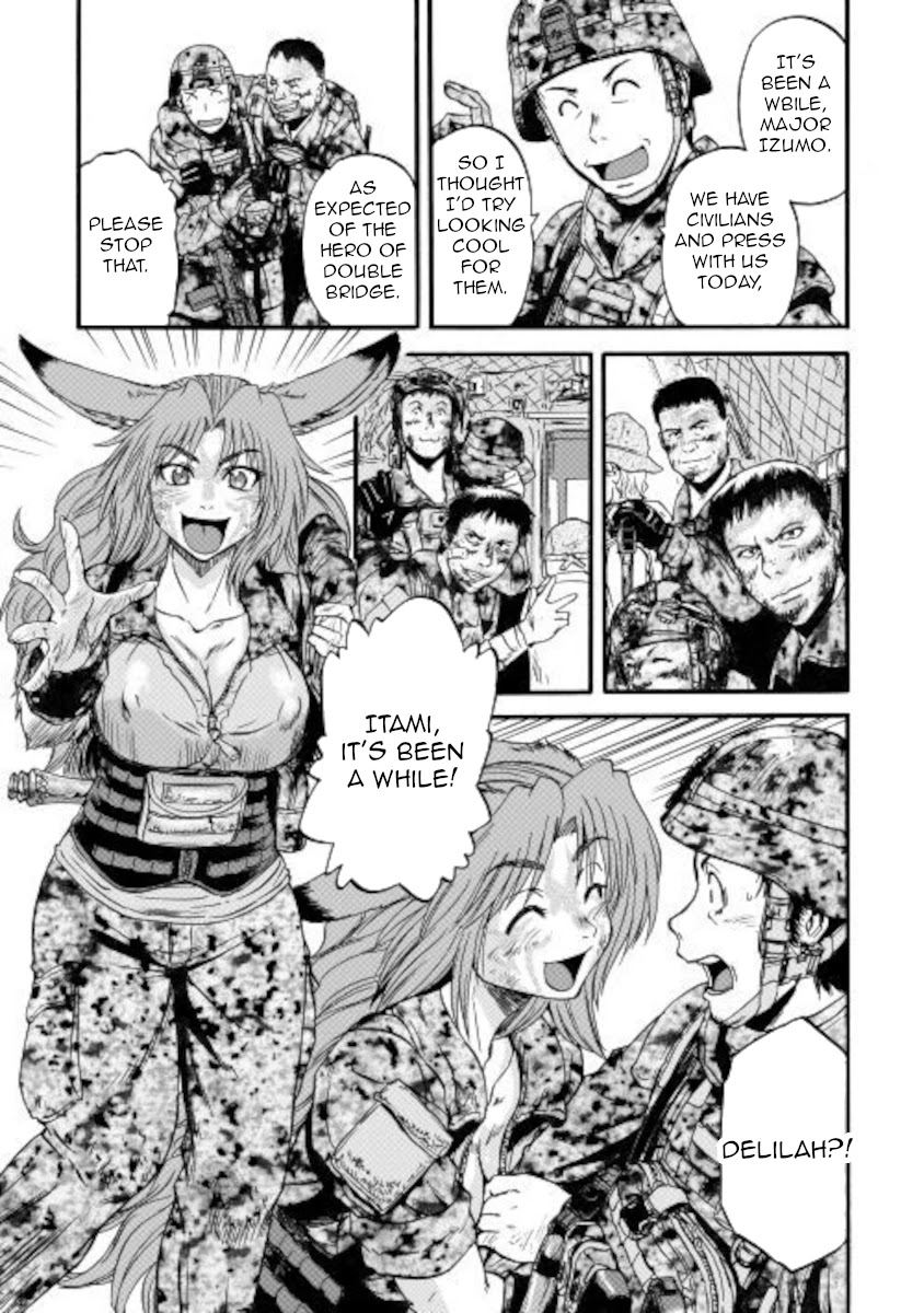 Gate - Jietai Kare no Chi nite, Kaku Tatakeri Chapter 101.2 page 15 - Chapter 101.2