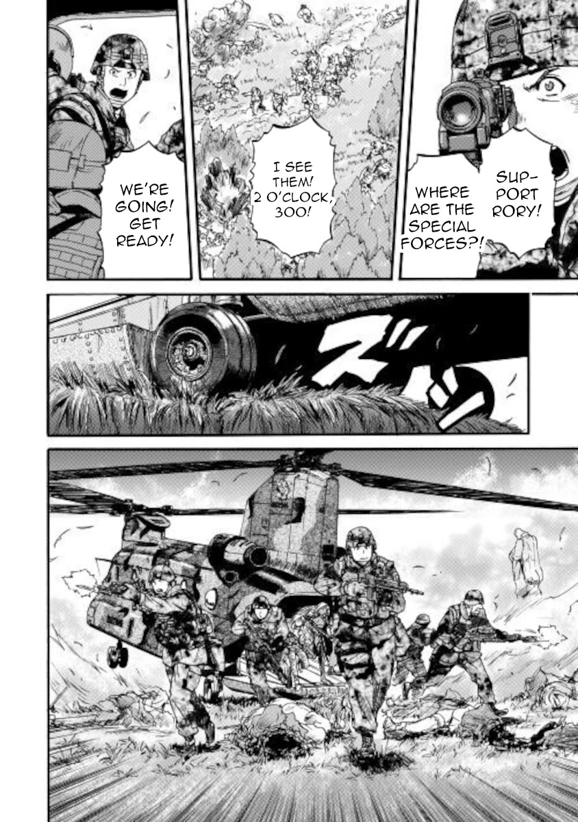 Gate - Jietai Kare no Chi nite, Kaku Tatakeri Chapter 101.2 page 4 - Chapter 101.2