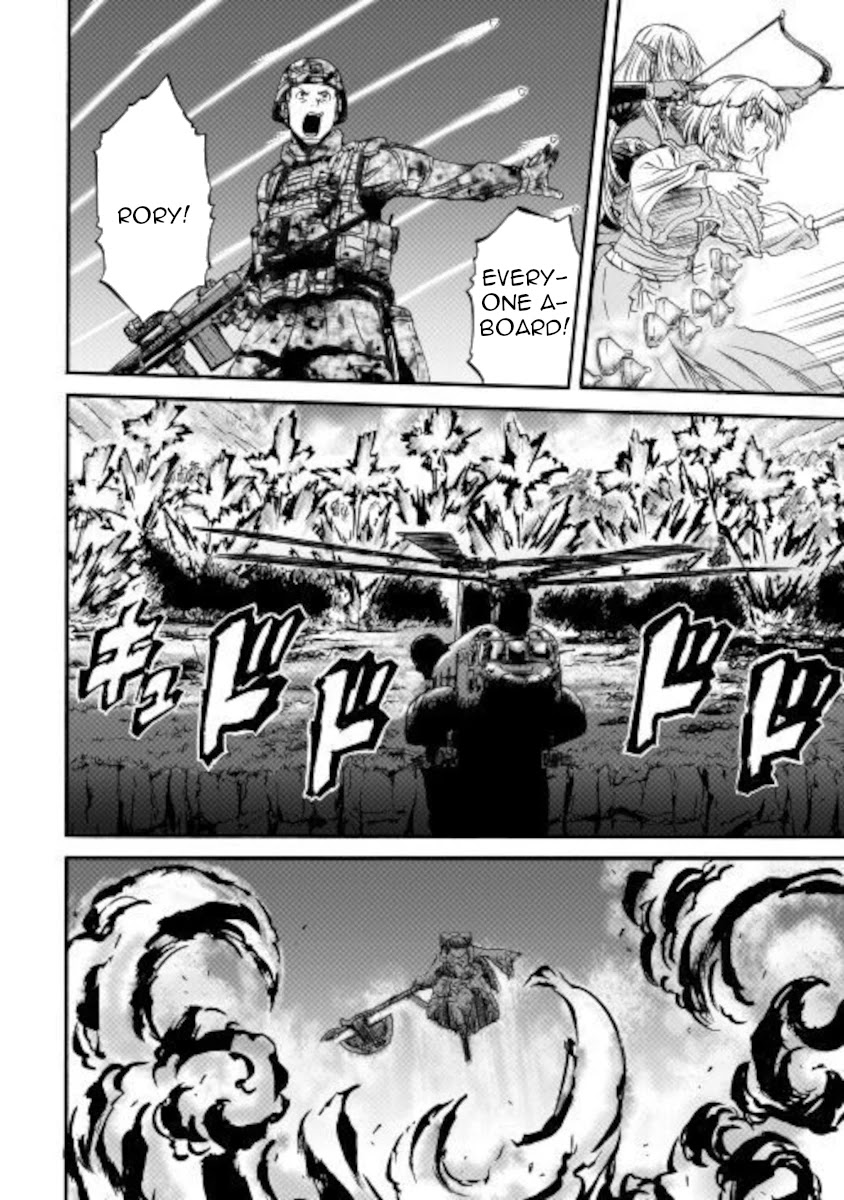 Gate - Jietai Kare no Chi nite, Kaku Tatakeri Chapter 101.2 page 9 - Chapter 101.2