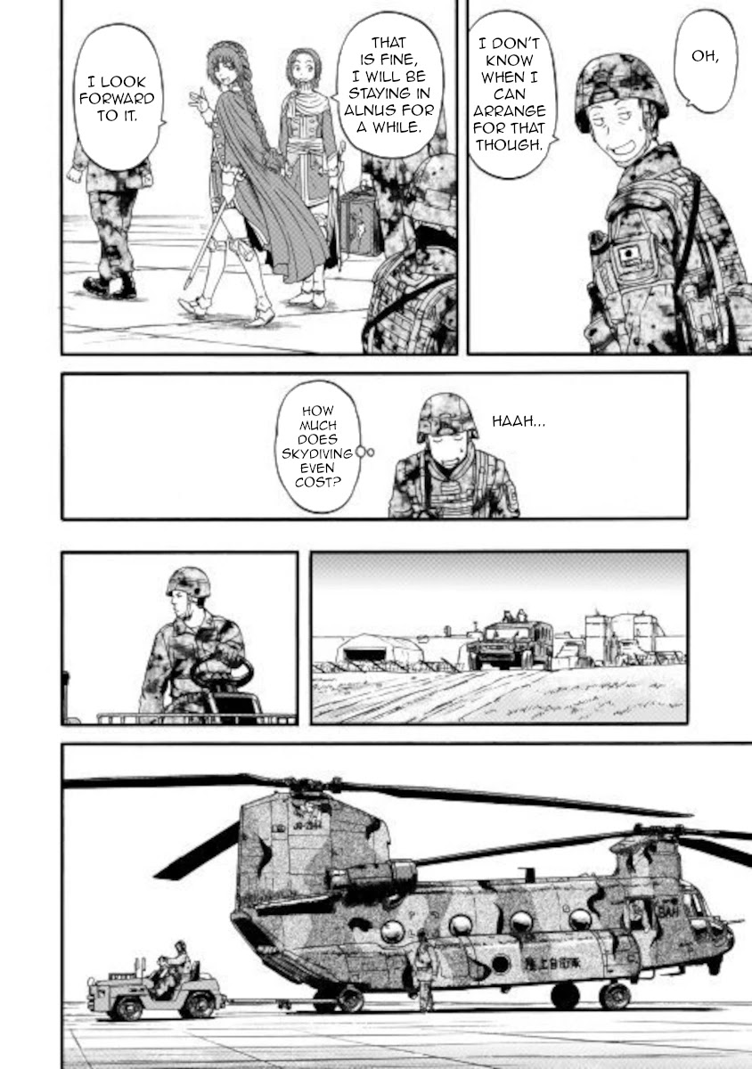 Gate - Jietai Kare no Chi nite, Kaku Tatakeri Chapter 102 page 12 - Chapter 102
