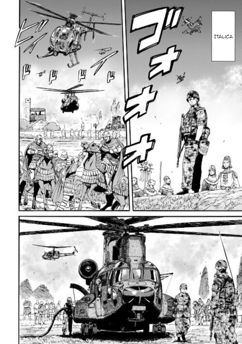 Gate - Jietai Kare no Chi nite, Kaku Tatakeri Chapter 102 page 2 - Chapter 102