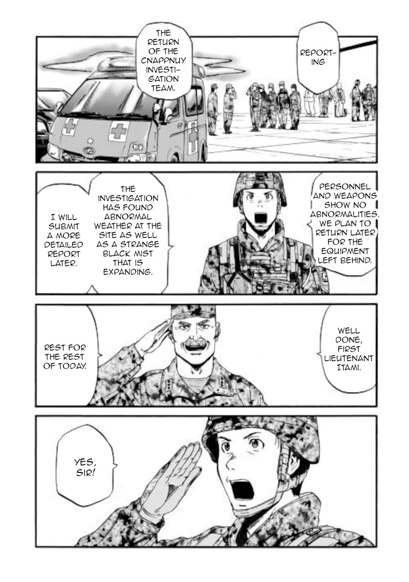 Gate - Jietai Kare no Chi nite, Kaku Tatakeri Chapter 102 page 9 - Chapter 102