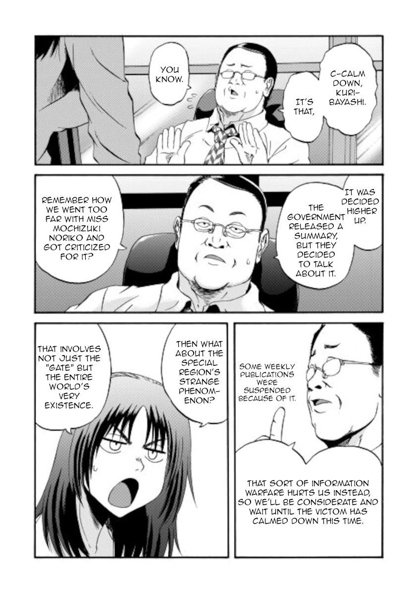 Gate - Jietai Kare no Chi nite, Kaku Tatakeri Chapter 103 page 11 - Chapter 103