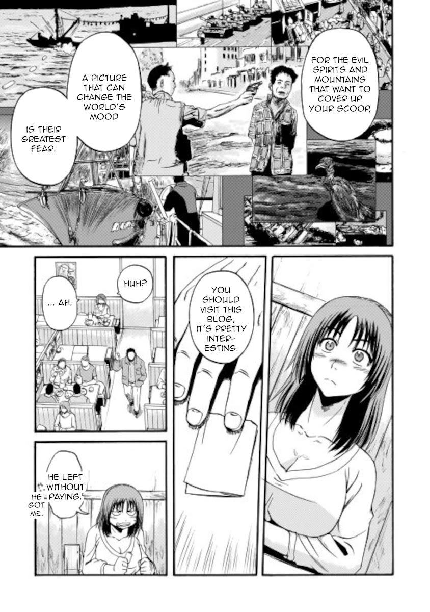 Gate - Jietai Kare no Chi nite, Kaku Tatakeri Chapter 103 page 21 - Chapter 103