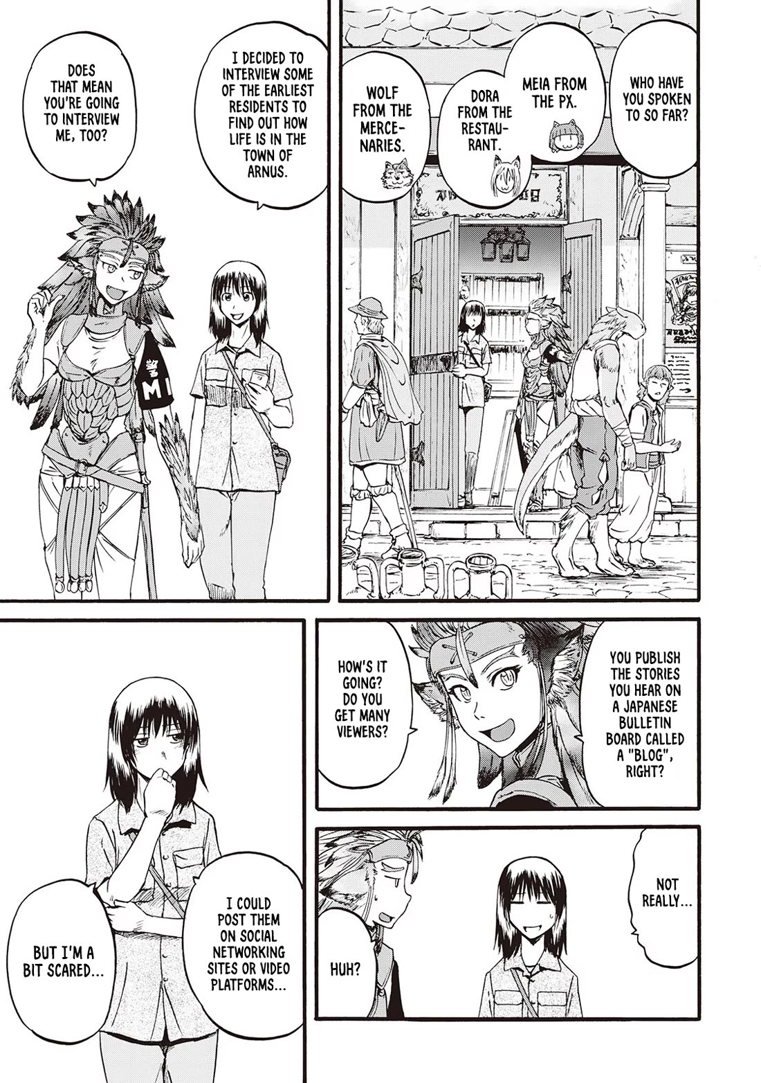 Gate - Jietai Kare no Chi nite, Kaku Tatakeri Chapter 104.5 page 3 - Chapter 104.5: Everyday Arnus