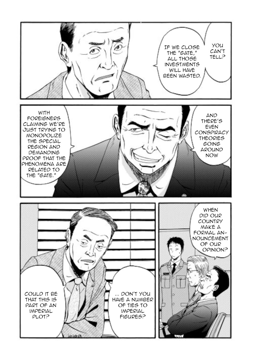 Gate - Jietai Kare no Chi nite, Kaku Tatakeri Chapter 104 page 20 - Chapter 104