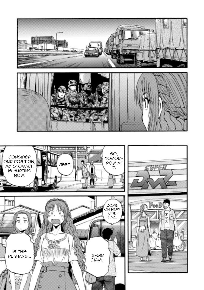 Gate - Jietai Kare no Chi nite, Kaku Tatakeri Chapter 105 page 21 - Chapter 105