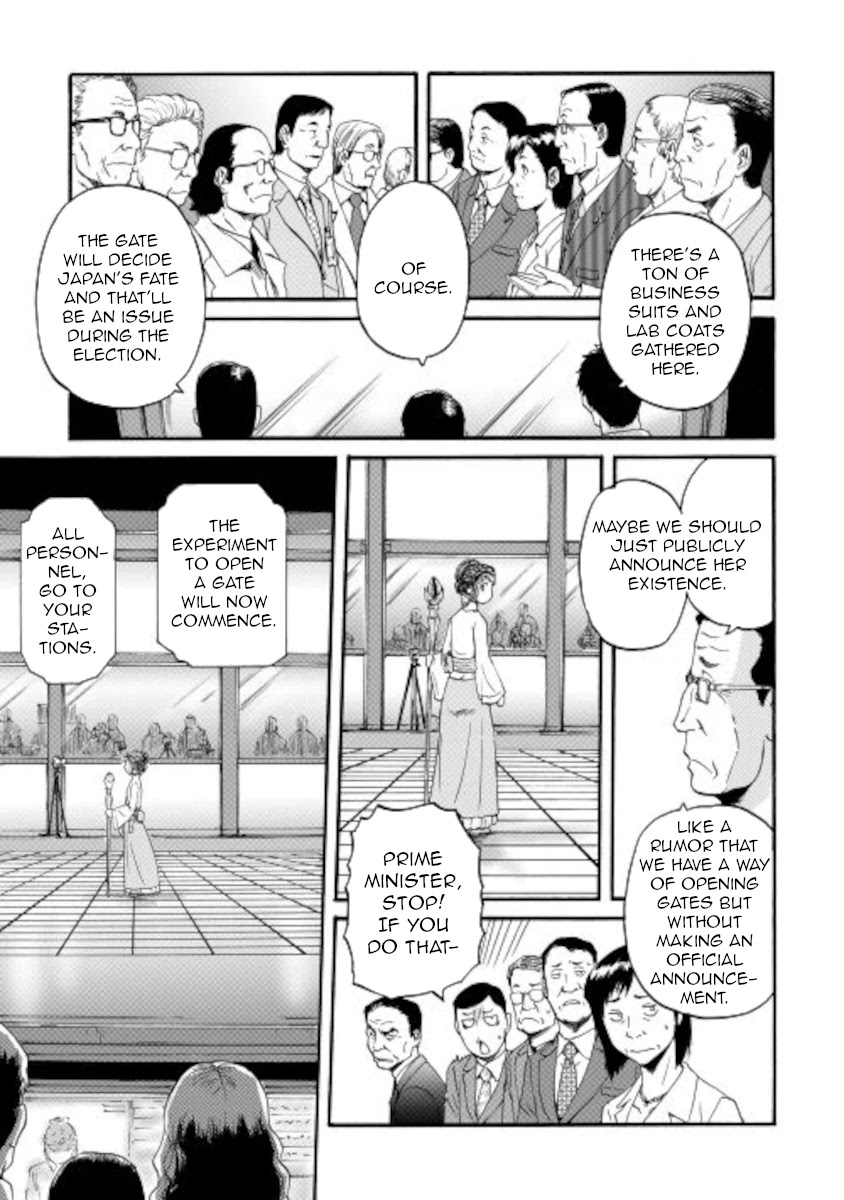 Gate - Jietai Kare no Chi nite, Kaku Tatakeri Chapter 105 page 35 - Chapter 105
