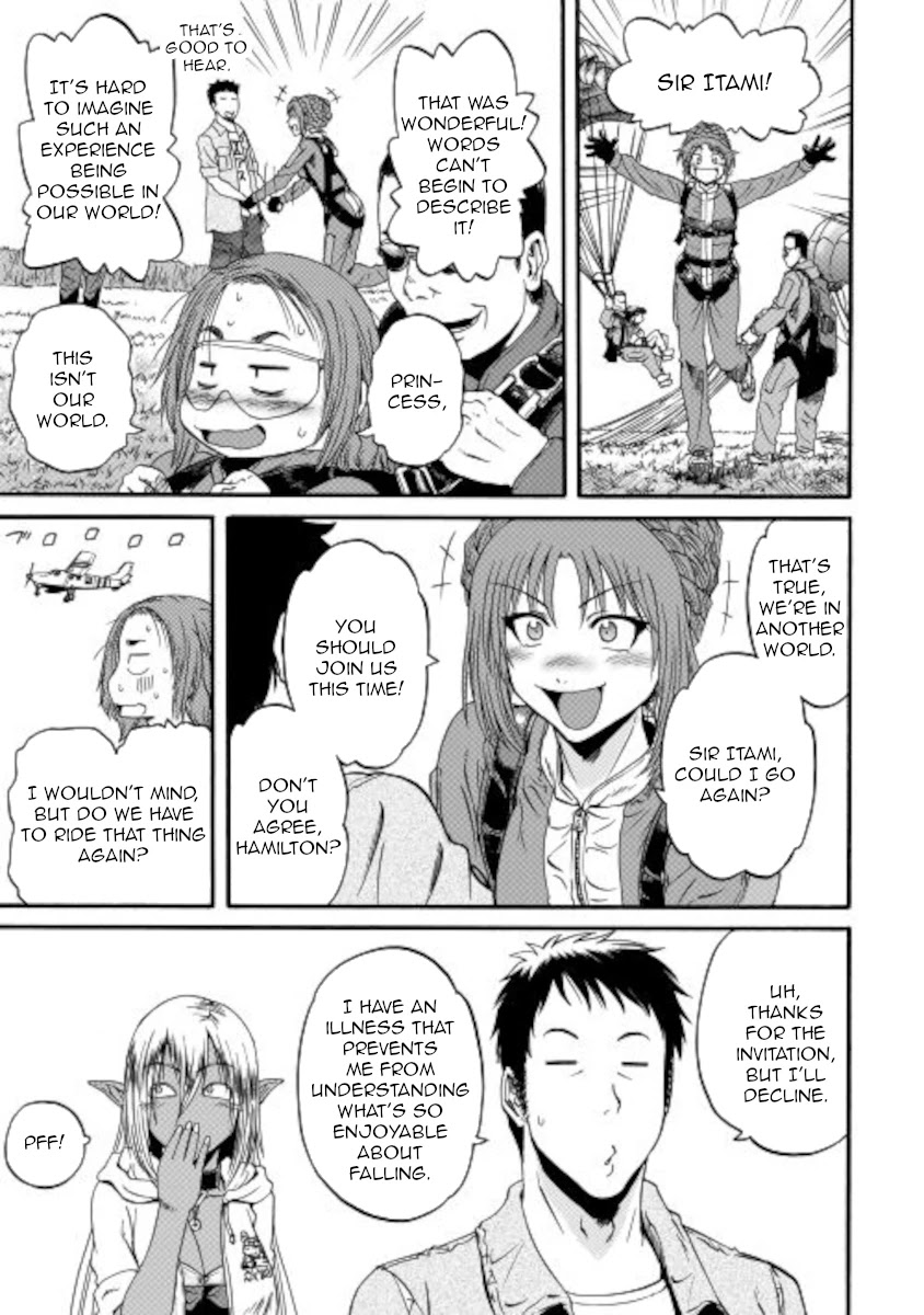 Gate - Jietai Kare no Chi nite, Kaku Tatakeri Chapter 105 page 9 - Chapter 105