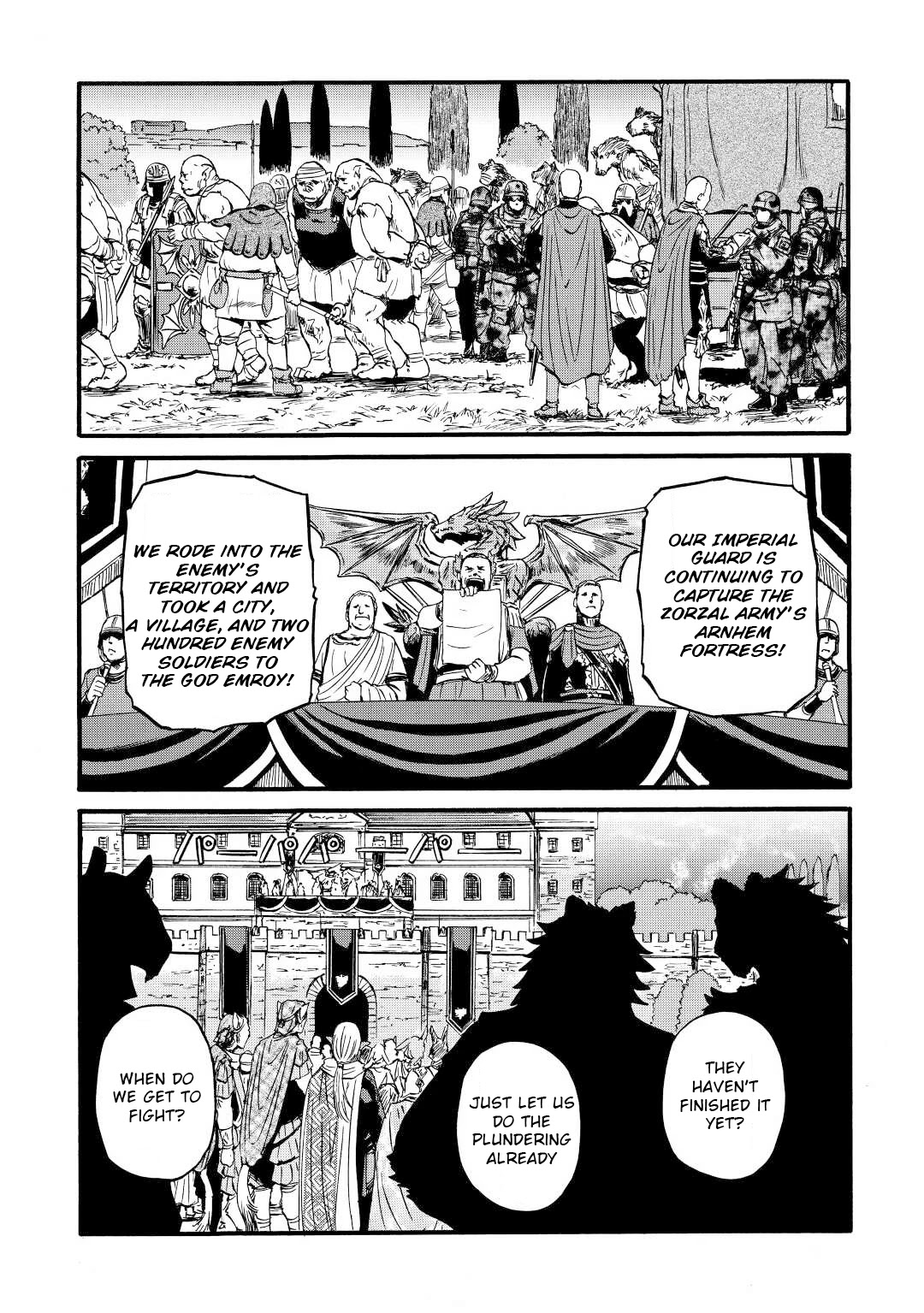 Gate - Jietai Kare no Chi nite, Kaku Tatakeri Chapter 106 page 20 - Chapter 106