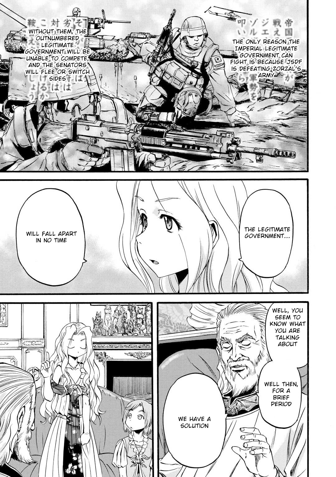 Gate - Jietai Kare no Chi nite, Kaku Tatakeri Chapter 106 page 29 - Chapter 106