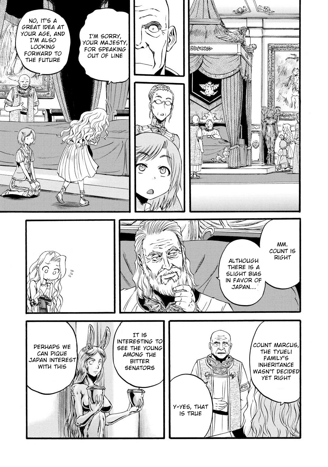 Gate - Jietai Kare no Chi nite, Kaku Tatakeri Chapter 106 page 33 - Chapter 106
