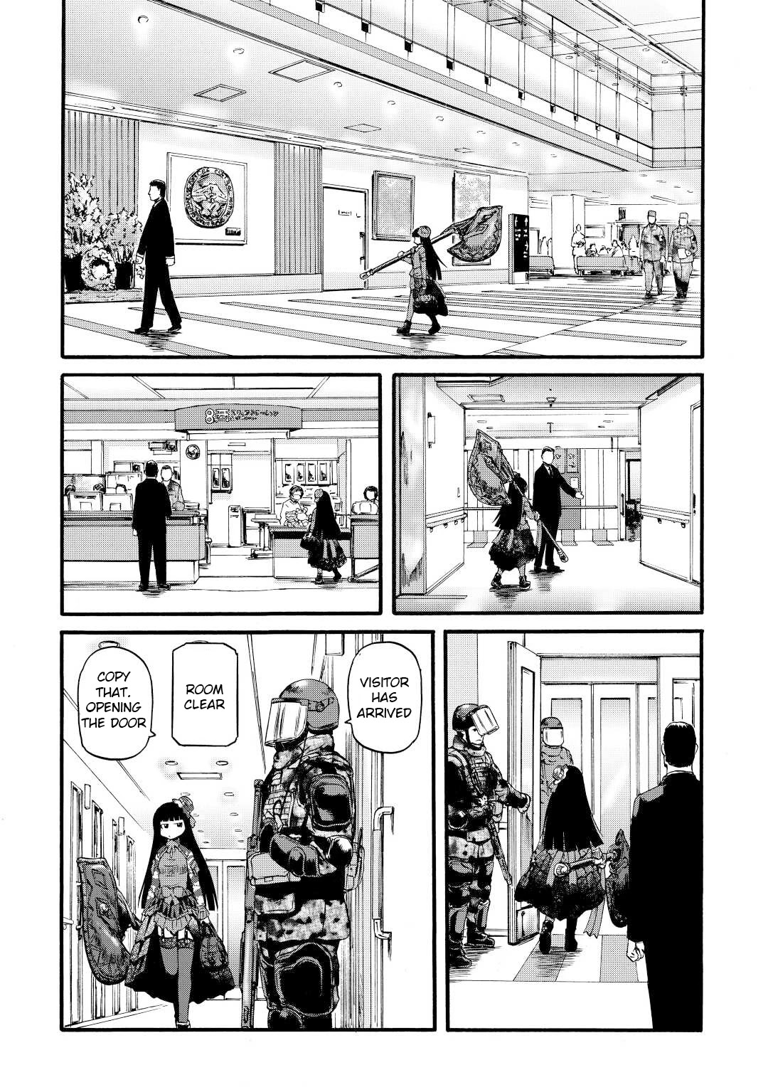 Gate - Jietai Kare no Chi nite, Kaku Tatakeri Chapter 107 page 23 - Chapter 107