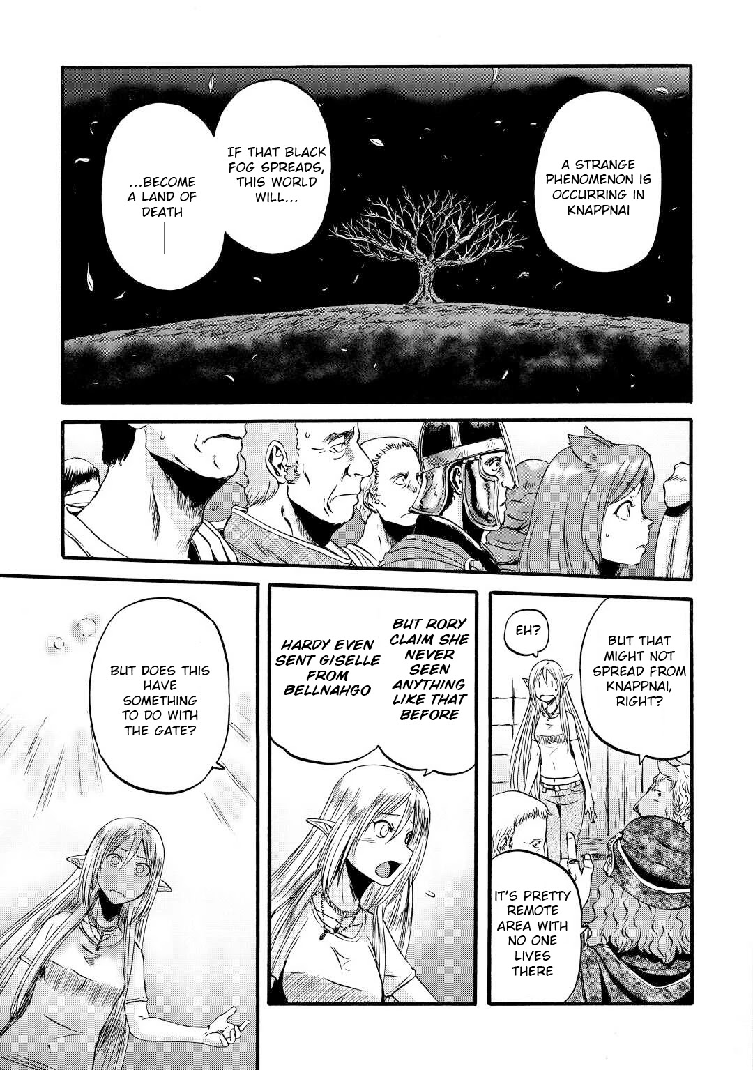 Gate - Jietai Kare no Chi nite, Kaku Tatakeri Chapter 107 page 5 - Chapter 107