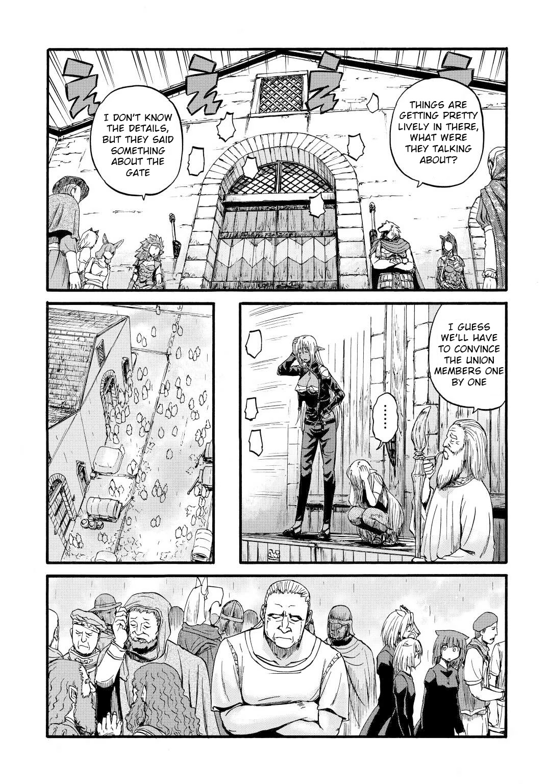 Gate - Jietai Kare no Chi nite, Kaku Tatakeri Chapter 107 page 9 - Chapter 107