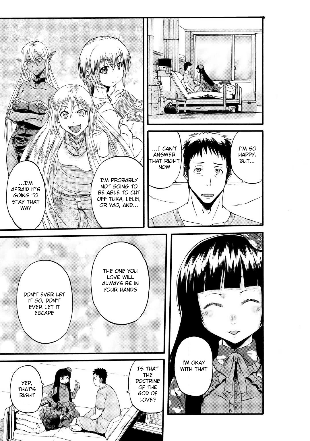 Gate - Jietai Kare no Chi nite, Kaku Tatakeri Chapter 108 page 15 - Chapter 108