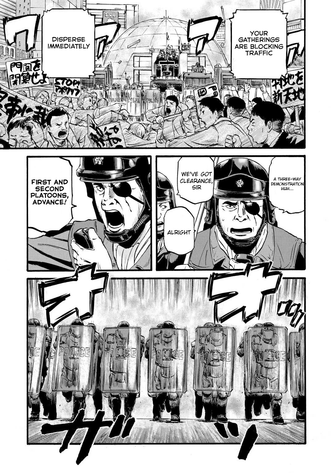 Gate - Jietai Kare no Chi nite, Kaku Tatakeri Chapter 109 page 13 - Chapter 109