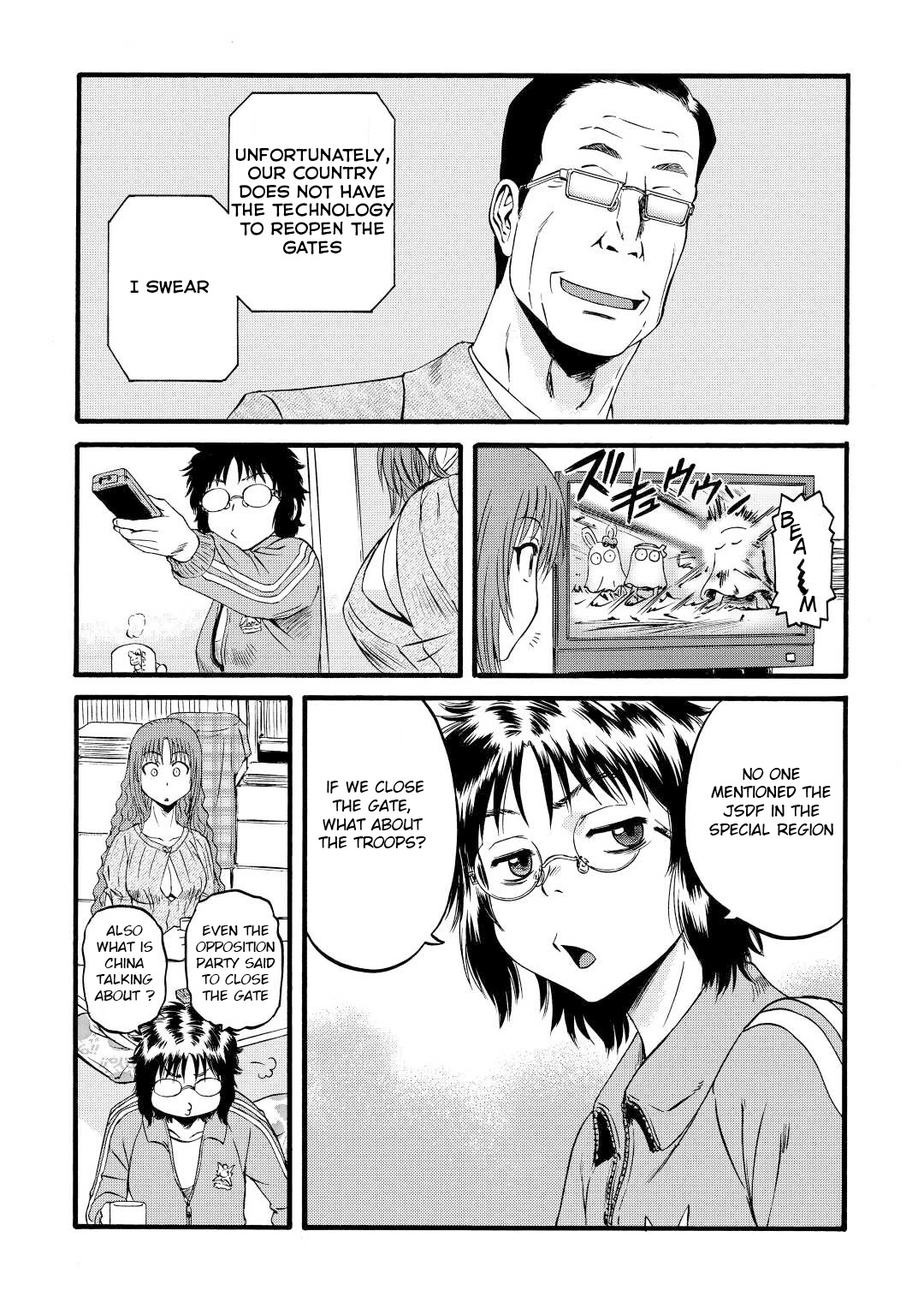 Gate - Jietai Kare no Chi nite, Kaku Tatakeri Chapter 109 page 19 - Chapter 109