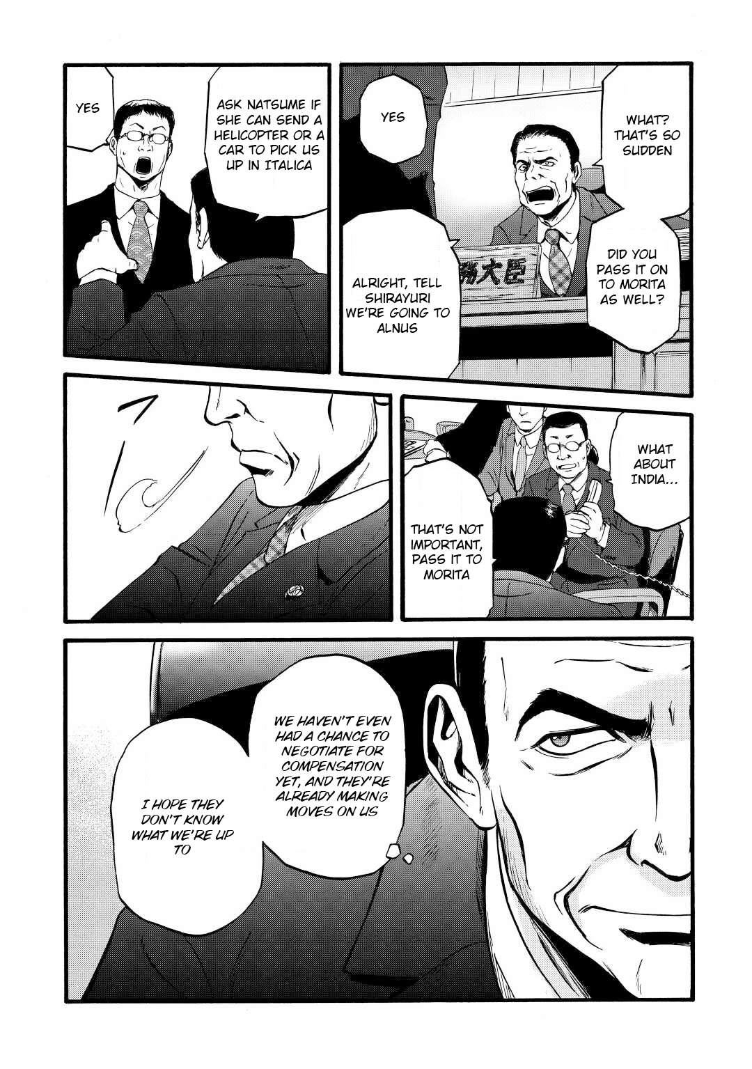 Gate - Jietai Kare no Chi nite, Kaku Tatakeri Chapter 109 page 25 - Chapter 109