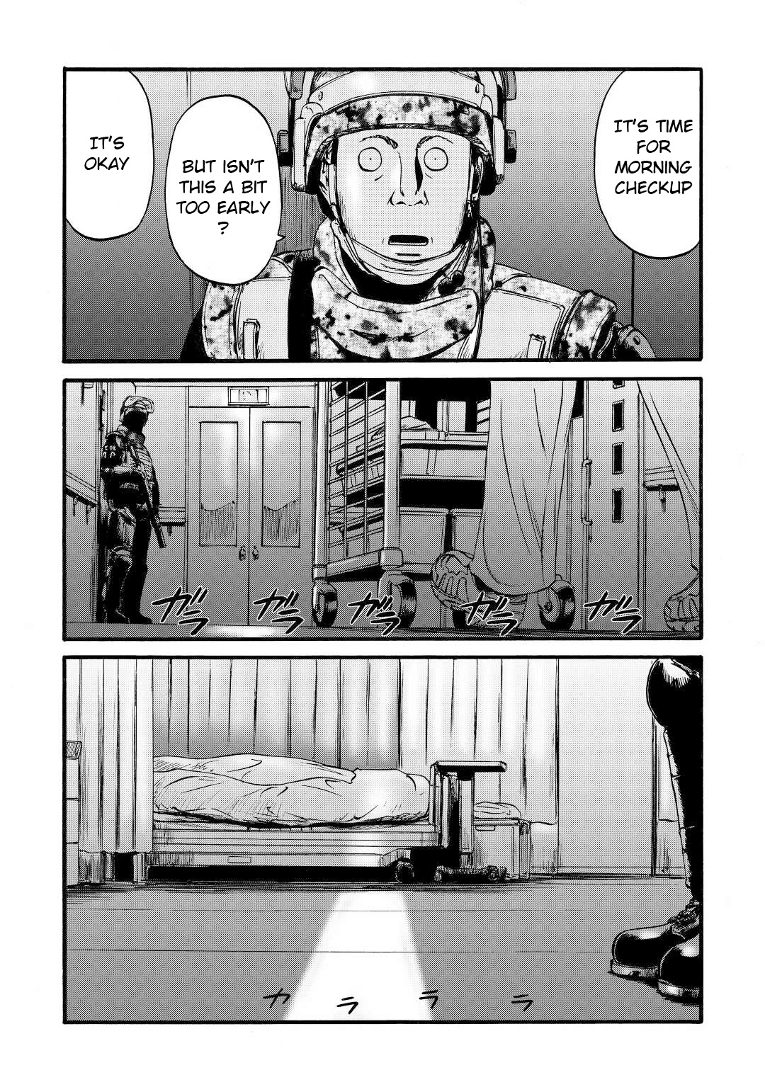 Gate - Jietai Kare no Chi nite, Kaku Tatakeri Chapter 109 page 3 - Chapter 109