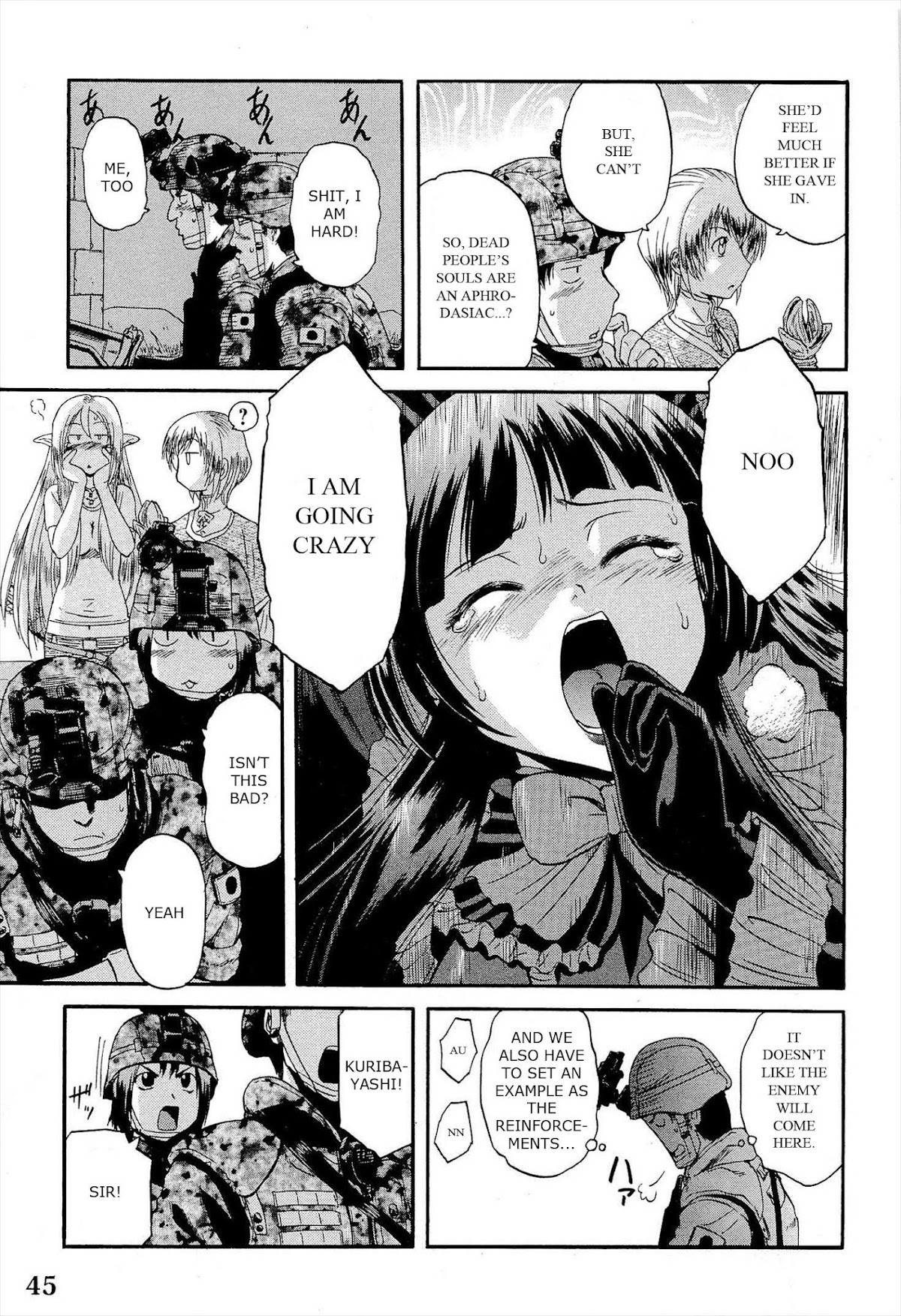 Gate - Jietai Kare no Chi nite, Kaku Tatakeri Chapter 11 page 15 - Chapter 11: Rory's Wild Dance