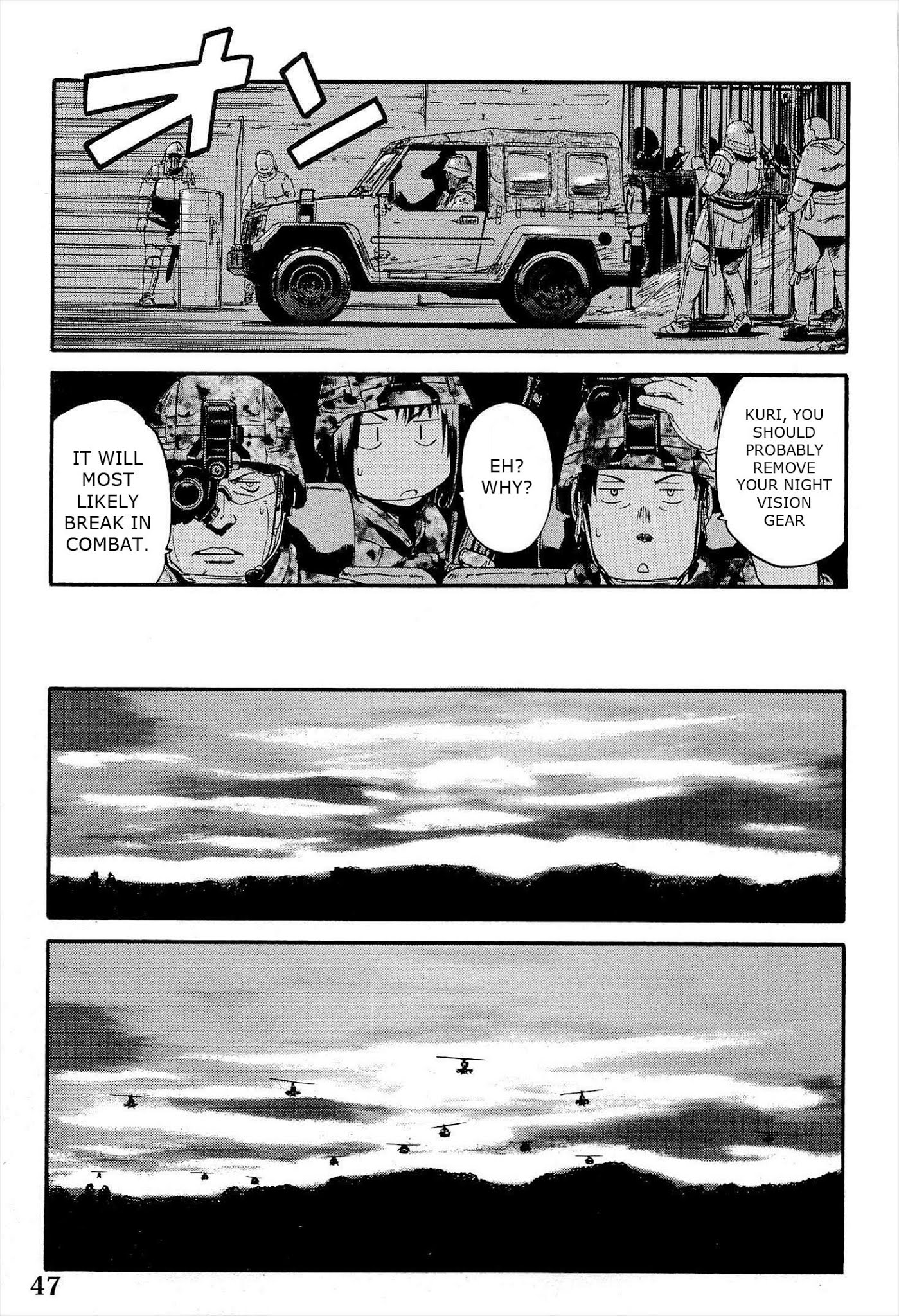 Gate - Jietai Kare no Chi nite, Kaku Tatakeri Chapter 11 page 17 - Chapter 11: Rory's Wild Dance